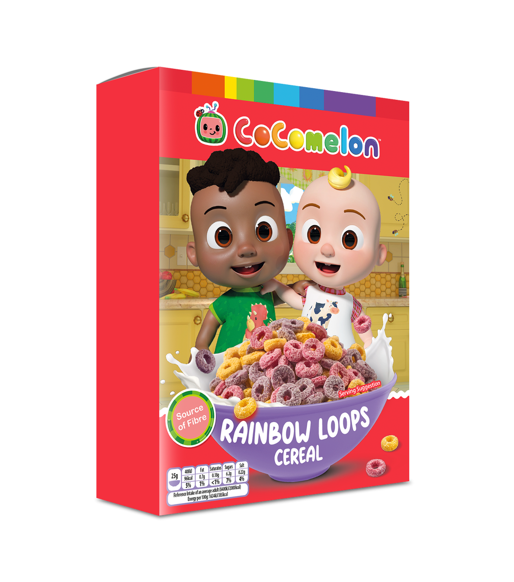 Cocomelon Rainbow Loops Frokostblanding 350g